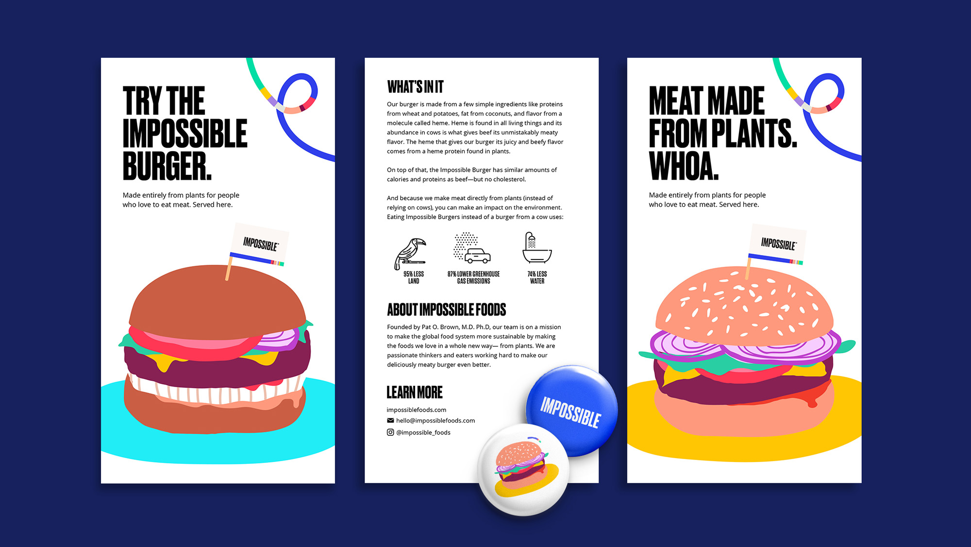 Impossible Foods— Packaging & Collateral